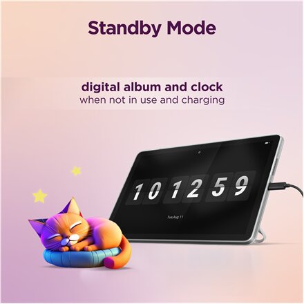 Lenovo Tab 4G LTE (without power adapter) , ZAEJ0004SE , 10.1 , Luna Grey , IPS , 1920 x 1200 pixels , MediaTek , Helio G85 , 4 GB , Soldered LPDDR4x , 64 GB , 3G , 4G , Wi-Fi , Front camera , 5 MP , Rear camera , 8 MP , Bluetooth , 5.3 , Android , 14 , W