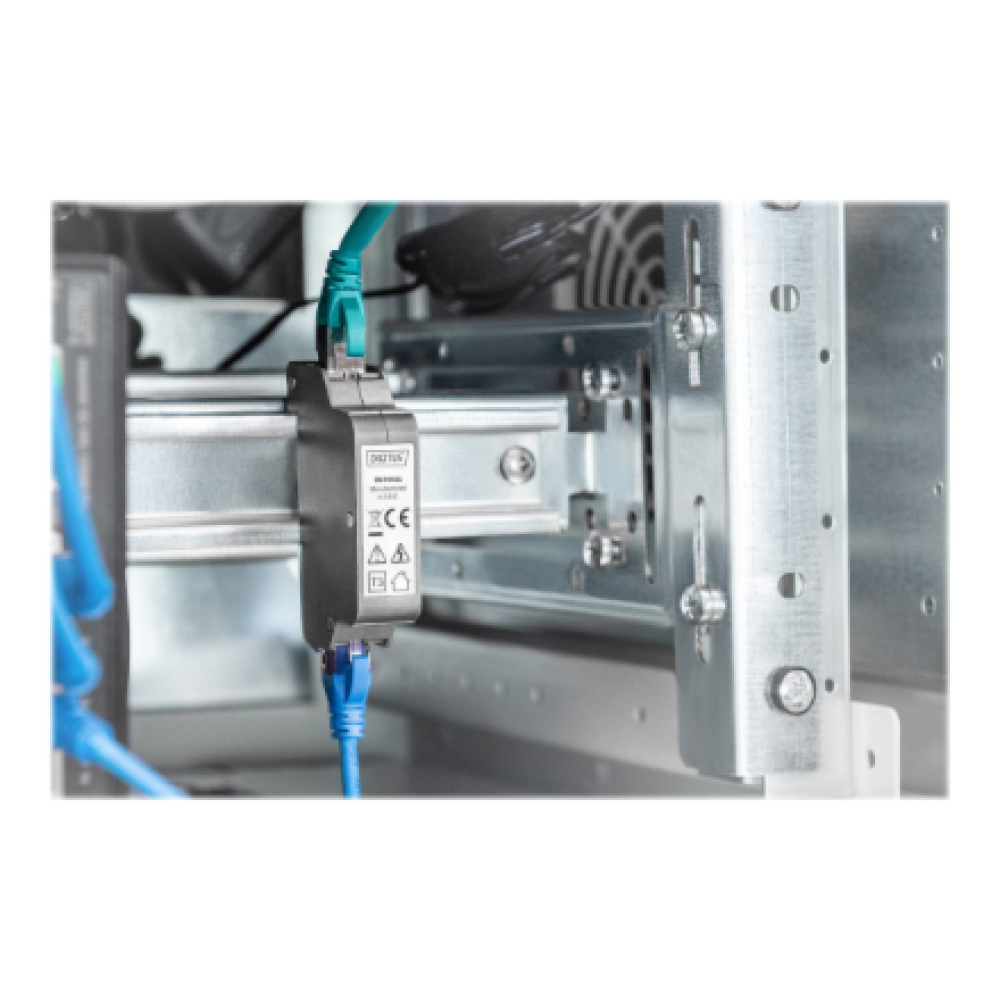 Digitus , PoE surge protector, RJ45 , DN-95421 , Sockets quantity 1
