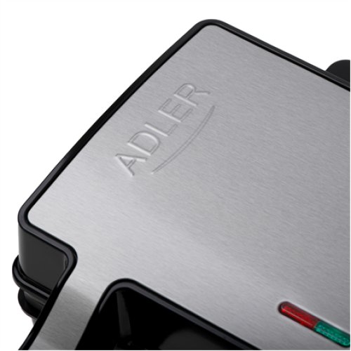 Adler Sandwich maker 2 in 1 , AD 3073 , 1000 W , Number of plates 2 , Stainless Steel/Black