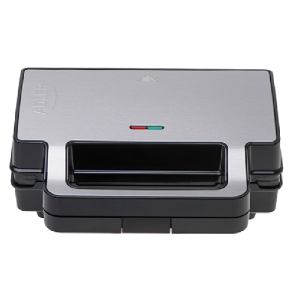 Adler Sandwich maker 2 in 1 , AD 3073 , 1000 W , Number of plates 2 , Stainless Steel/Black