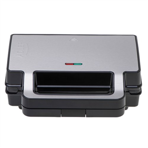 Adler Sandwich maker 2 in 1 , AD 3073 , 1000 W , Number of plates 2 , Stainless Steel/Black