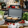 Adler Sandwich maker 2 in 1 , AD 3073 , 1000 W , Number of plates 2 , Stainless Steel/Black