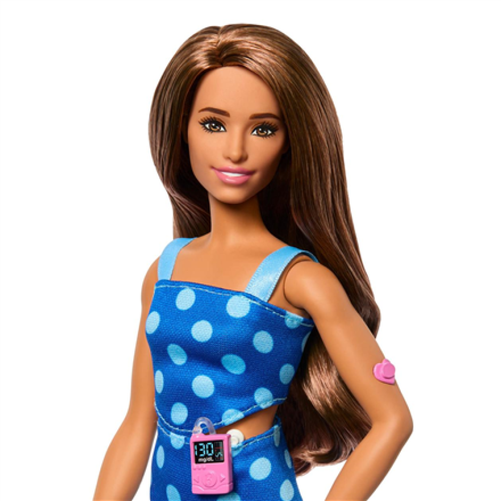 HYT97 Mattel , Barbie Fashionistas HYT97 Doll, 29 cm , Plastic/Textile