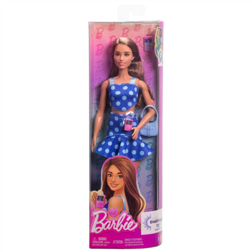 HYT97 Mattel , Barbie Fashionistas HYT97 Doll, 29 cm , Plastic/Textile