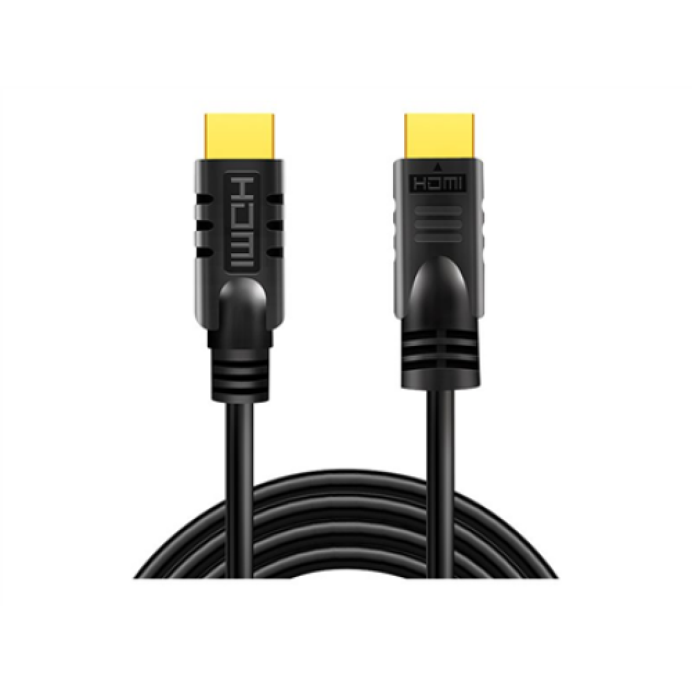 Logilink CHA0025 HDMI Cable, Active, M/M, 25m, black , Logilink , Black , HDMI to HDMI , 25 m