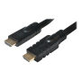 Logilink CHA0025 HDMI Cable, Active, M/M, 25m, black , Logilink , Black , HDMI to HDMI , 25 m
