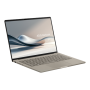 Asus Zenbook A14 UX3407QA-QD202W , Zabriskie Beige , 14 , OLED , WUXGA , 1920 x 1200 pixels , Glossy , Snapdragon X , X1 26 100 , 16 GB , LPDDR5X , Solid-state drive capacity 512 GB , Qualcomm Adreno GPU , Windows 11 Home , 802.11ax , Bluetooth version 5.