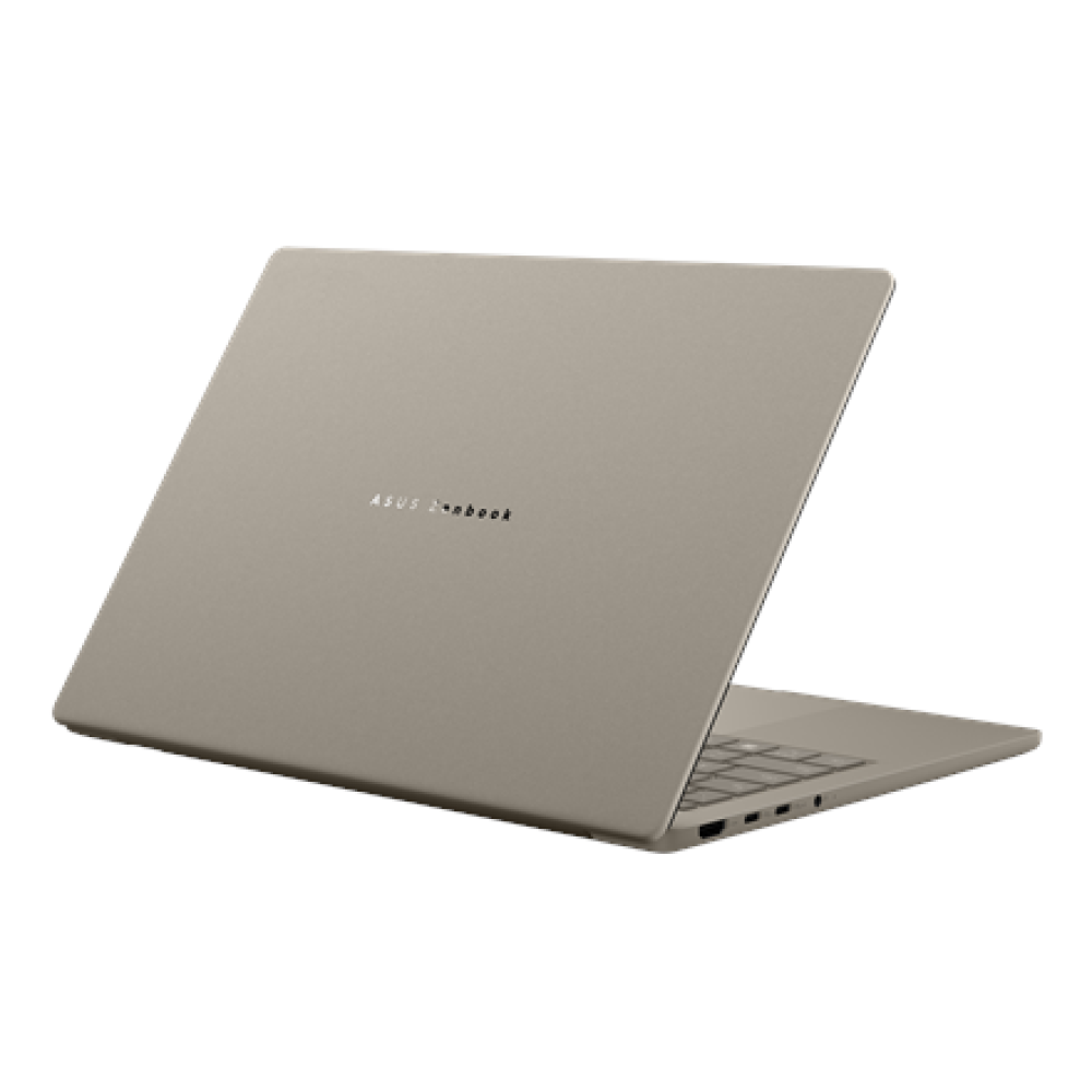 Asus Zenbook A14 UX3407QA-QD202W , Zabriskie Beige , 14 , OLED , WUXGA , 1920 x 1200 pixels , Glossy , Snapdragon X , X1 26 100 , 16 GB , LPDDR5X , Solid-state drive capacity 512 GB , Qualcomm Adreno GPU , Windows 11 Home , 802.11ax , Bluetooth version 5.