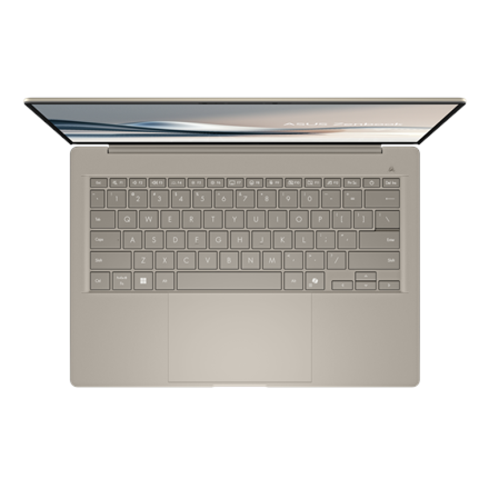 Asus Zenbook A14 UX3407QA-QD202W , Zabriskie Beige , 14 , OLED , WUXGA , 1920 x 1200 pixels , Glossy , Snapdragon X , X1 26 100 , 16 GB , LPDDR5X , Solid-state drive capacity 512 GB , Qualcomm Adreno GPU , Windows 11 Home , 802.11ax , Bluetooth version 5.
