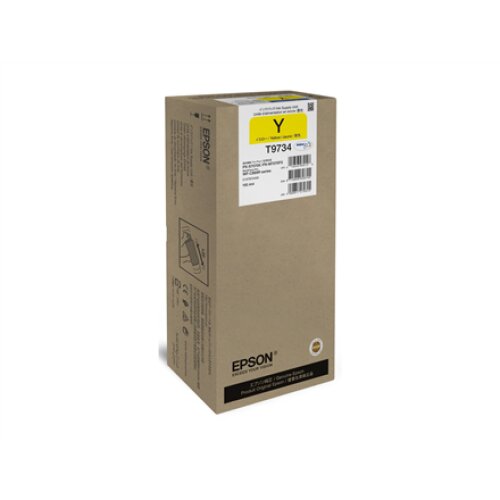 Epson WF-C869R Yellow XL Ink Cartrige WorkForce Pro T97340N , Epson Epson DURABrite Pro , T97340N , Epson T9734 - XL size - yellow - original - ink pack , Ink cartridge , Yellow