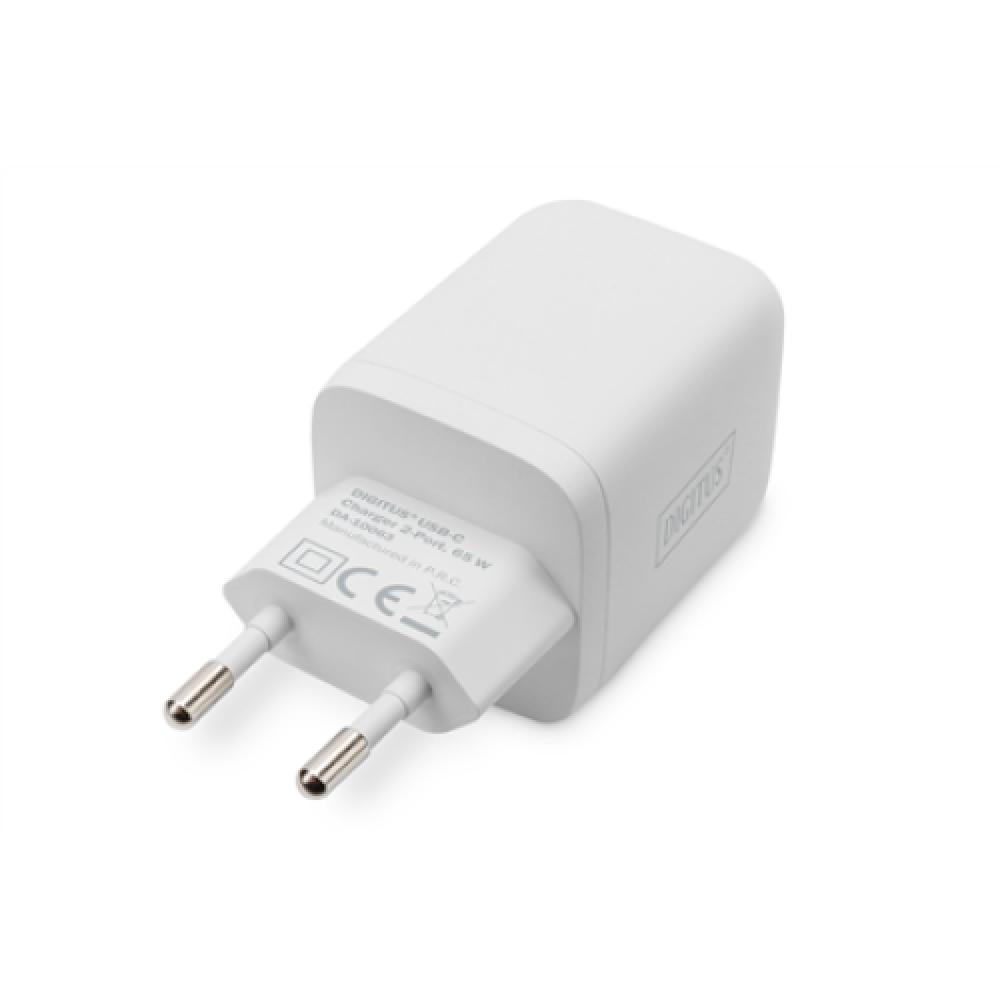 Digitus , USB-C Charger, 2-port, 65W GaN