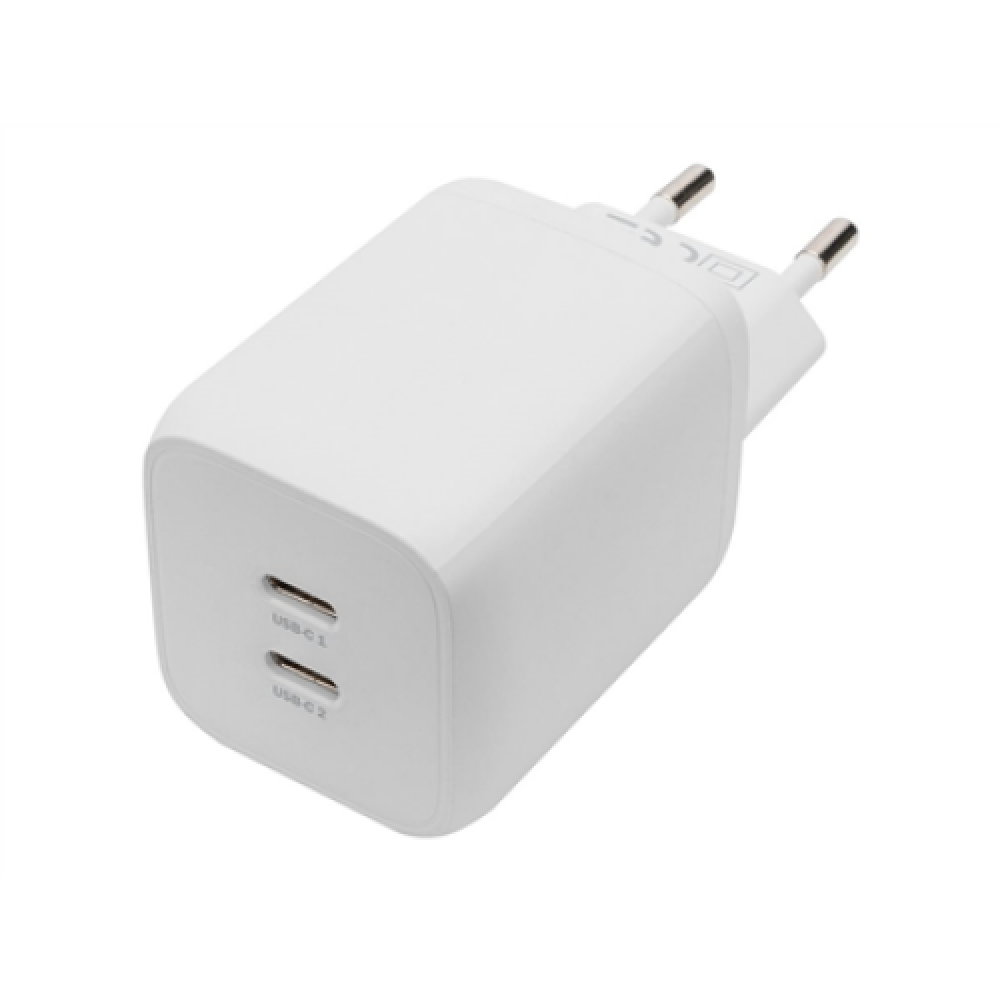Digitus , USB-C Charger, 2-port, 65W GaN