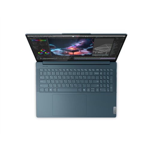 Lenovo , Yoga Pro 9 16IMH9 , Tidal Teal , 16 , 3200 x 2000 pixels , Anti-glare , Intel Core i7 , 155H , 16 GB , Soldered LPDDR5x , Solid-state drive capacity 1000 GB , NVIDIA GeForce RTX 4060 , GDDR6 , 8 GB , Windows 11 Home , 802.11ax , Bluetooth version