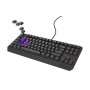Genesis THOR 230 , Mechanical Gaming Keyboard , Wired , US , Black , USB Type-A , Outemu Brown