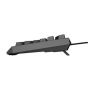 Genesis THOR 230 , Mechanical Gaming Keyboard , Wired , US , Black , USB Type-A , Outemu Brown