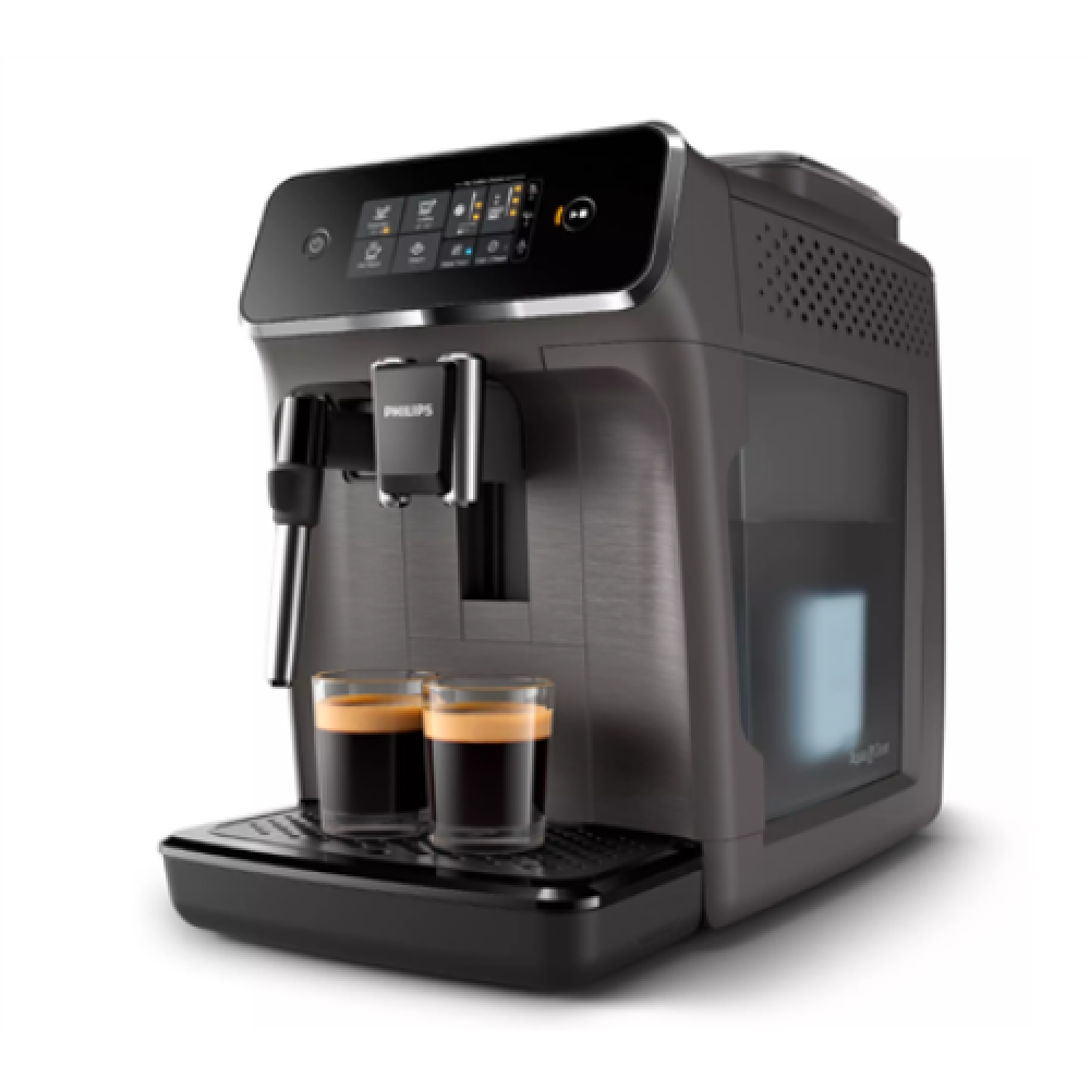 Philips , Espresso Coffee Maker , EP2224/10 , Pump pressure 15 bar , Built-in milk frother , Fully automatic , Kashmir Gray