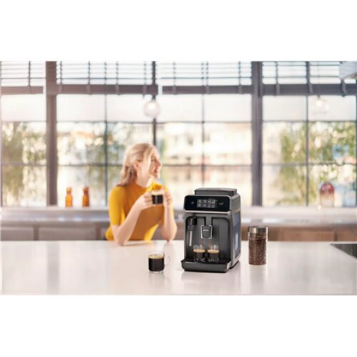 Philips , Espresso Coffee Maker , EP2224/10 , Pump pressure 15 bar , Built-in milk frother , Fully automatic , Kashmir Gray