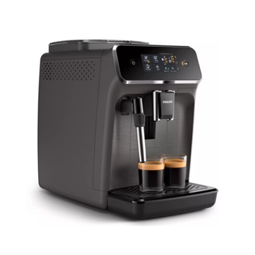 Philips , Espresso Coffee Maker , EP2224/10 , Pump pressure 15 bar , Built-in milk frother , Fully automatic , Kashmir Gray