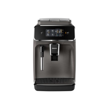 Philips , Espresso Coffee Maker , EP2224/10 , Pump pressure 15 bar , Built-in milk frother , Fully automatic , Kashmir Gray
