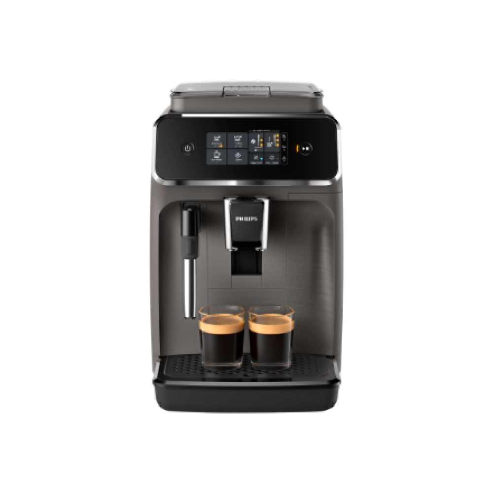 Philips , Espresso Coffee Maker , EP2224/10 , Pump pressure 15 bar , Built-in milk frother , Fully automatic , Kashmir Gray