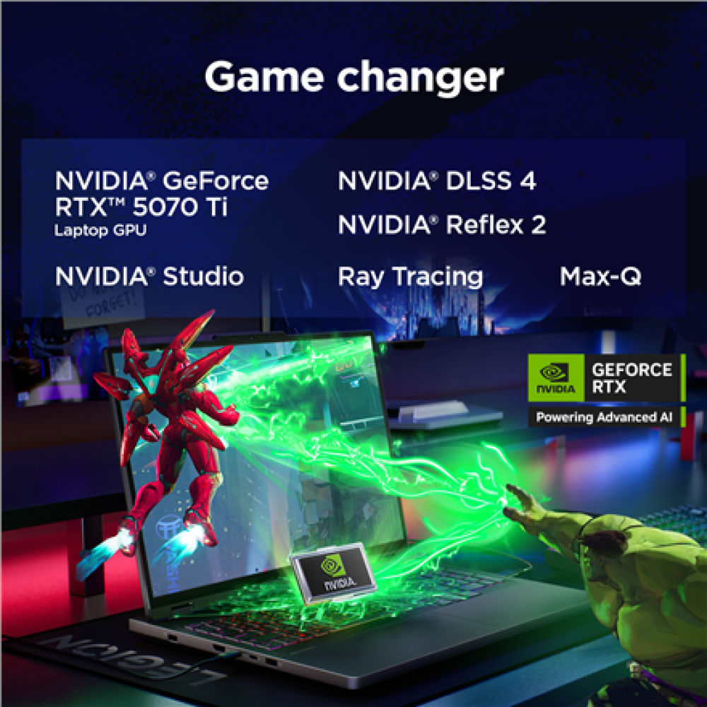 Lenovo Legion Pro 5 16IAX10 , Eclipse Black , 16 , OLED , WQXGA , 2560 x 1600 pixels , Glossy , Intel Core Ultra 7 , 255HX , 32 (2x16) GB , SO-DIMM DDR5 , Solid-state drive capacity 1000 GB , NVIDIA GeForce RTX 5070 , GDDR7 , 8 GB , Windows 11 Home , 802.