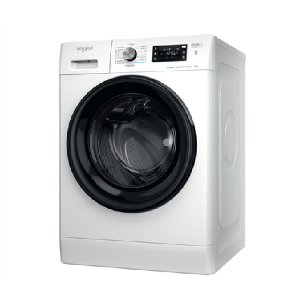 Whirlpool Washing machine , FFB 9479 BV EE , Energy efficiency class A , Front loading , Washing capacity 9 kg , 1400 RPM , Depth 63 cm , Width 59.5 cm , Digital , Steam function , White