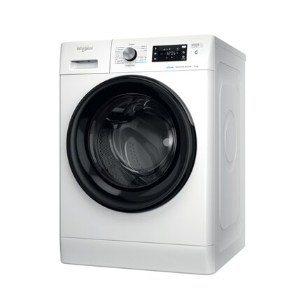 Whirlpool , Washing machine , FFB 9479 BV EE , Energy efficiency class A , Front loading , Washing capacity 9 kg , 1400 RPM , Depth 63 cm , Width 59.5 cm , Digital , Steam function , White