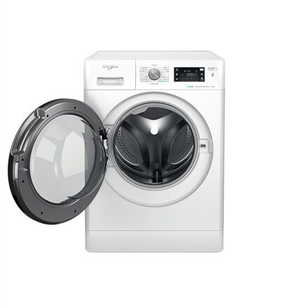Whirlpool , Washing machine , FFB 9479 BV EE , Energy efficiency class A , Front loading , Washing capacity 9 kg , 1400 RPM , Depth 63 cm , Width 59.5 cm , Digital , Steam function , White