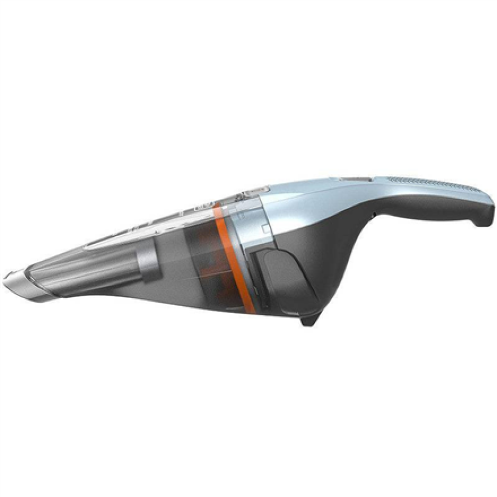 BLACK & DECKER Vacuum Cleaner , NVC215W-QW , Cordless operating , 7.2 V , Blue/Gray , Operating time (max) 10 min