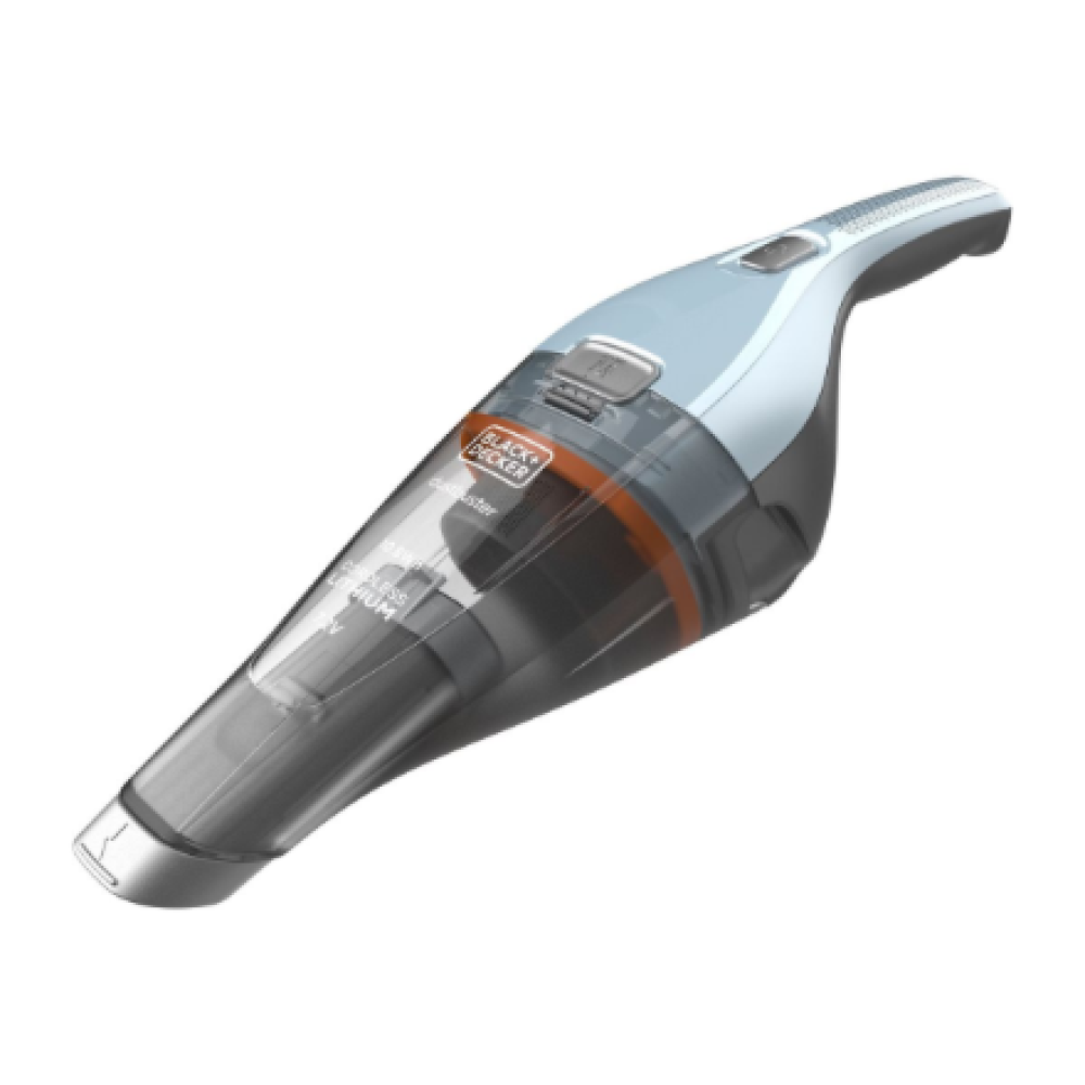 BLACK & DECKER Vacuum Cleaner , NVC215W-QW , Cordless operating , 7.2 V , Blue/Gray , Operating time (max) 10 min
