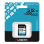 Kingston , Canvas Go! Plus , 512 GB , SD , Flash memory class Class 10, UHS-I, U3, V30