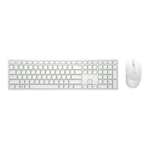 Dell , Keyboard and Mouse , KM5221W Pro , Keyboard and Mouse Set , Wireless , Mouse included , US , White