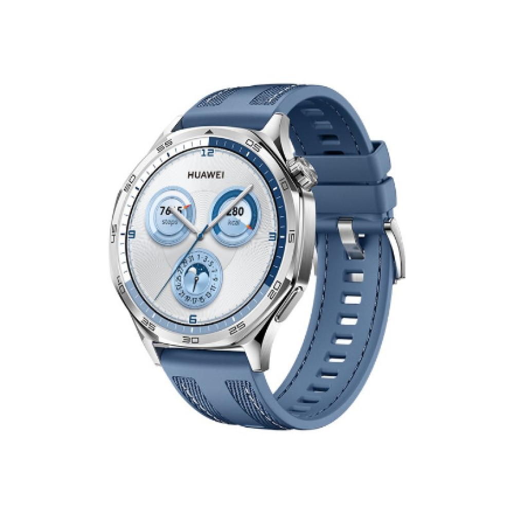 Huawei WATCH GT 5 46mm Vili-B19F , Smart watch , GPS (satellite) , AMOLED , 1.43 inches , Blue