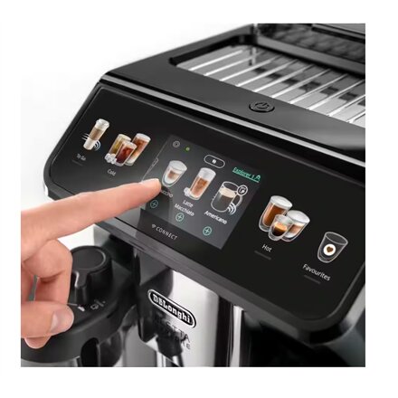 Delonghi Coffee Maker , ECAM450.65.G Eletta Explore , Pump pressure 19 bar , Built-in milk frother , Automatic , 1450 W , Grey
