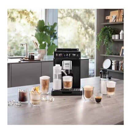 Delonghi Coffee Maker , ECAM450.65.G Eletta Explore , Pump pressure 19 bar , Built-in milk frother , Automatic , 1450 W , Grey