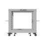 Lanberg Open Rack 19 9U, adjustable , OR01-6109-S , 65.7 x 60 x 57.7 cm , Gray