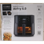 SALE OUT. , Caso Designer Air Fryer , AirFry 6.0 , Power 1700 W , Capacity 6 L , Black , DAMAGED PACKAGING , 24 month(s)