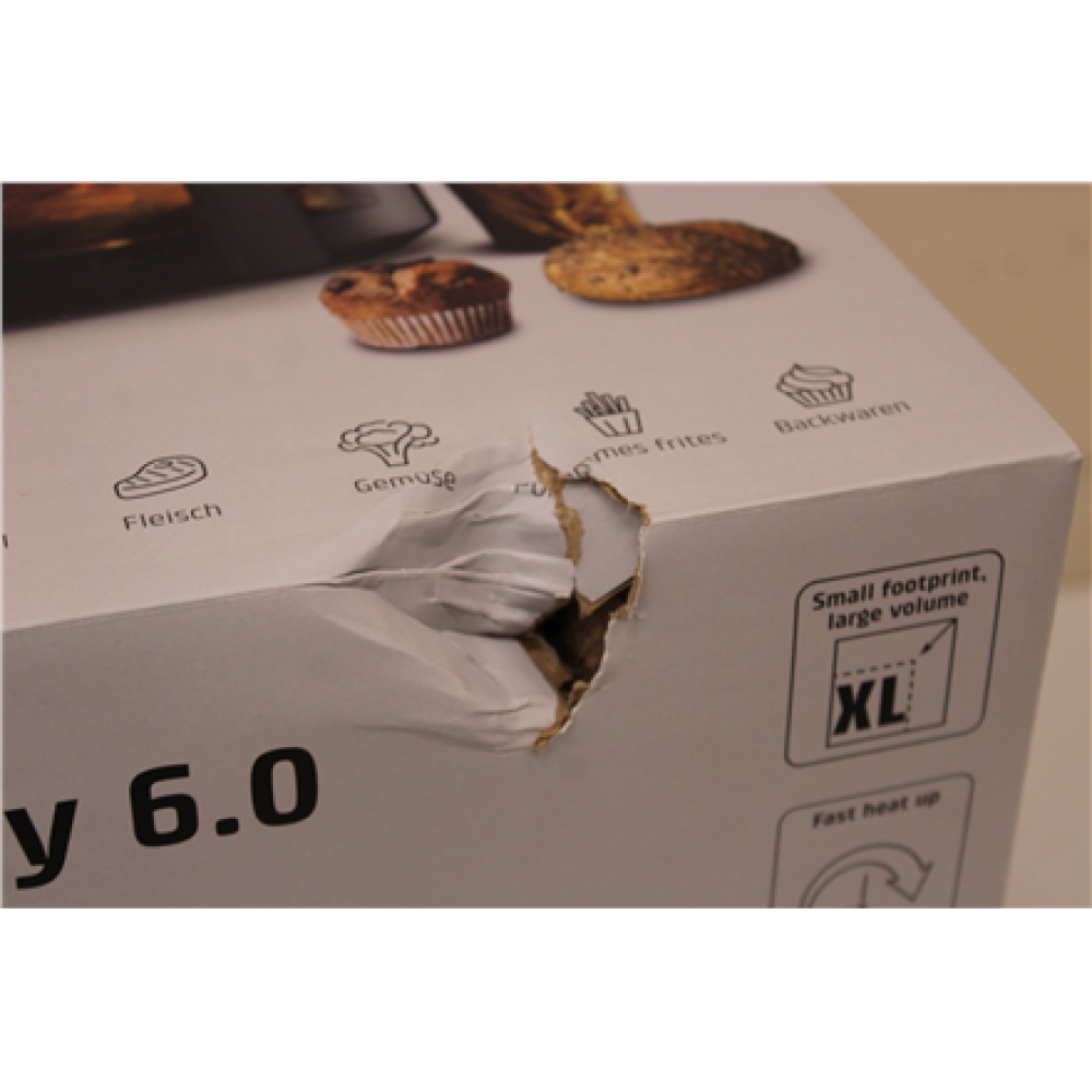 SALE OUT. Caso Designer Air Fryer AirFry 6.0, Capacity 6 L, Black , Caso Designer Air Fryer , AirFry 6.0 , Power 1700 W , Capacity 6 L , Black , DAMAGED PACKAGING