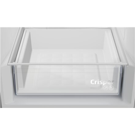 BEKO Refrigerator , B1RCNA364XB , Energy efficiency class E , Free standing , Combi , Height 186.5 cm , No Frost system , Fridge net capacity 210 L , Freezer net capacity 106 L , 37 dB , Grey