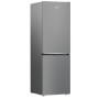 BEKO Refrigerator , B1RCNA364XB , Energy efficiency class E , Free standing , Combi , Height 186.5 cm , No Frost system , Fridge net capacity 210 L , Freezer net capacity 106 L , 37 dB , Grey