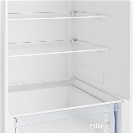 BEKO Refrigerator , B1RCNA364XB , Energy efficiency class E , Free standing , Combi , Height 186.5 cm , No Frost system , Fridge net capacity 210 L , Freezer net capacity 106 L , 37 dB , Grey