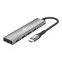 Goobay Slim 4-Port USB Hub, USB-C to USB-C, 5 Gbit/s