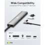 Goobay Slim 4-Port USB Hub, USB-C to USB-C, 5 Gbit/s