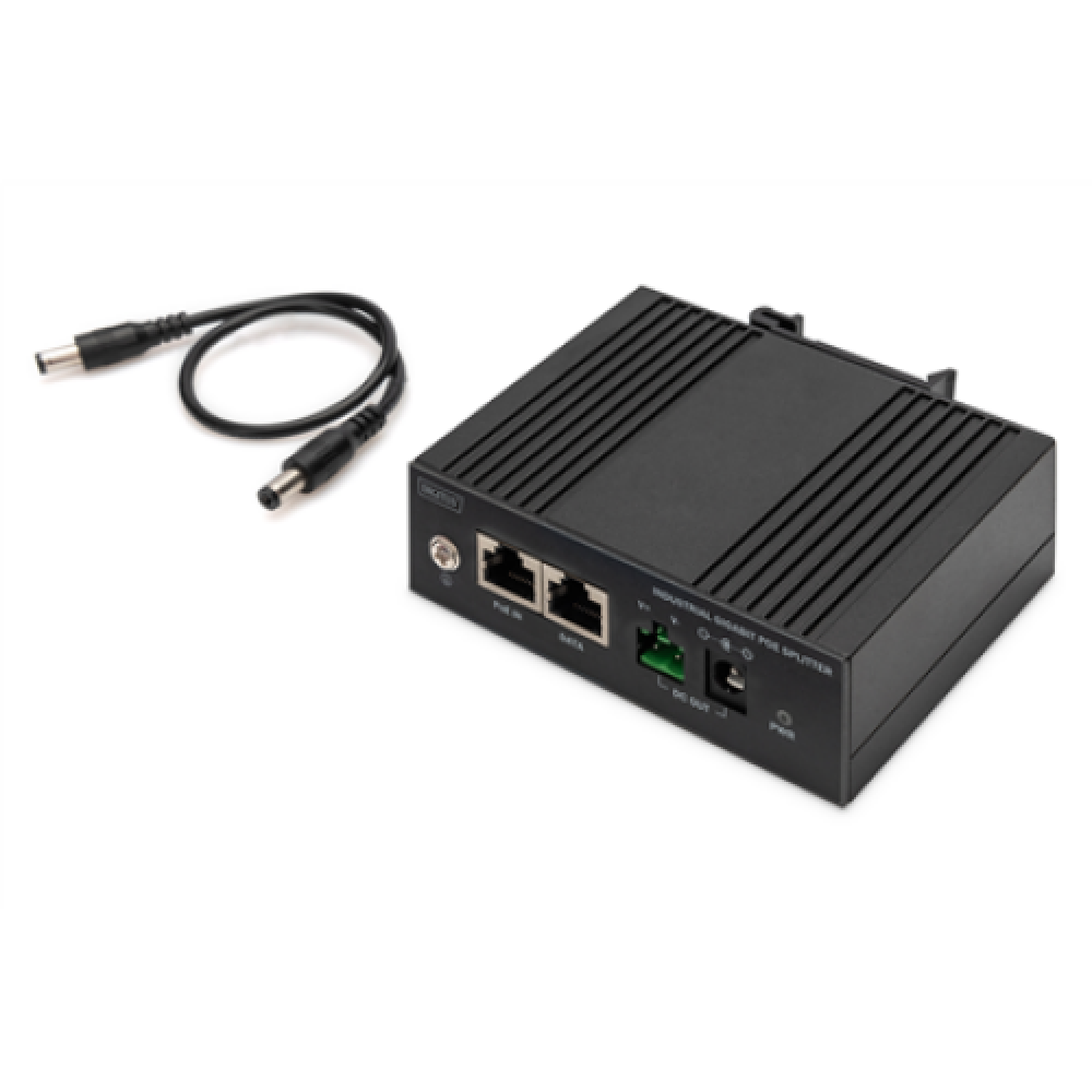 Digitus , Gigabit Ethernet PoE Splitter, Industrial, 60W