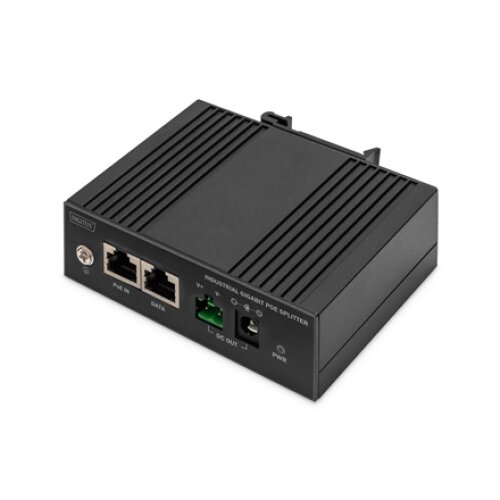 Digitus , Gigabit Ethernet PoE Splitter, Industrial, 60W