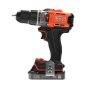 BLACK & DECKER , Cordless Drill Driver , BCD383D1XK-QW , 18 V , 2.0 Ah , Lithium
