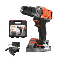 BLACK & DECKER , Cordless Drill Driver , BCD383D1XK-QW , 18 V , 2.0 Ah , Lithium