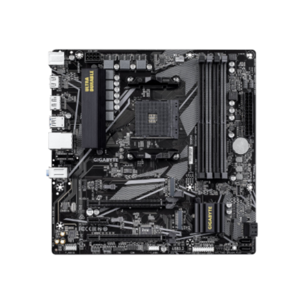 Gigabyte B550M DS3H R2 , Processor family AMD , Processor socket AM4 , DDR4 DIMM , Supported hard disk drive interfaces SATA, M.2 , Number of SATA connectors 4