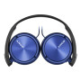 Sony , ZX series , MDR-ZX310AP , Wired , On-Ear , Blue