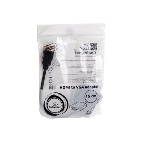 Cablexpert , HDMI to VGA and audio adapter cable